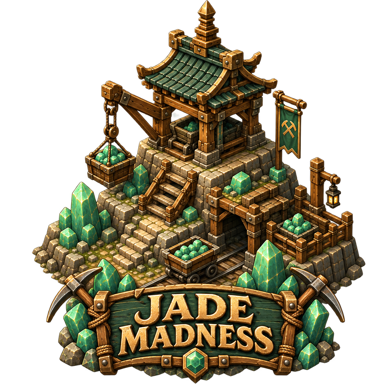 Jade Madness — a jade mining outpost